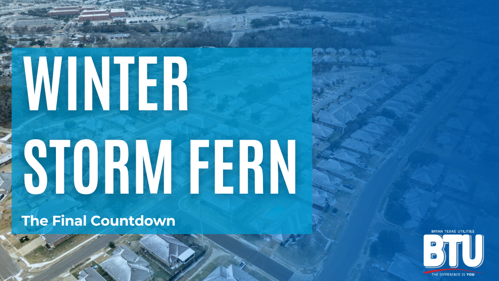Winter storm fern the final countdown