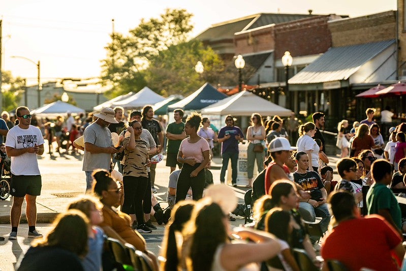 First Friday in Historic Downtown Bryan Texas
