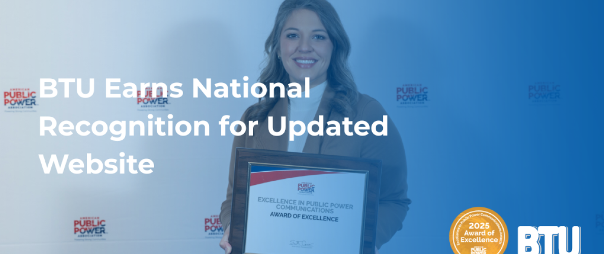 BTU Earns National Recognition for Updated Website