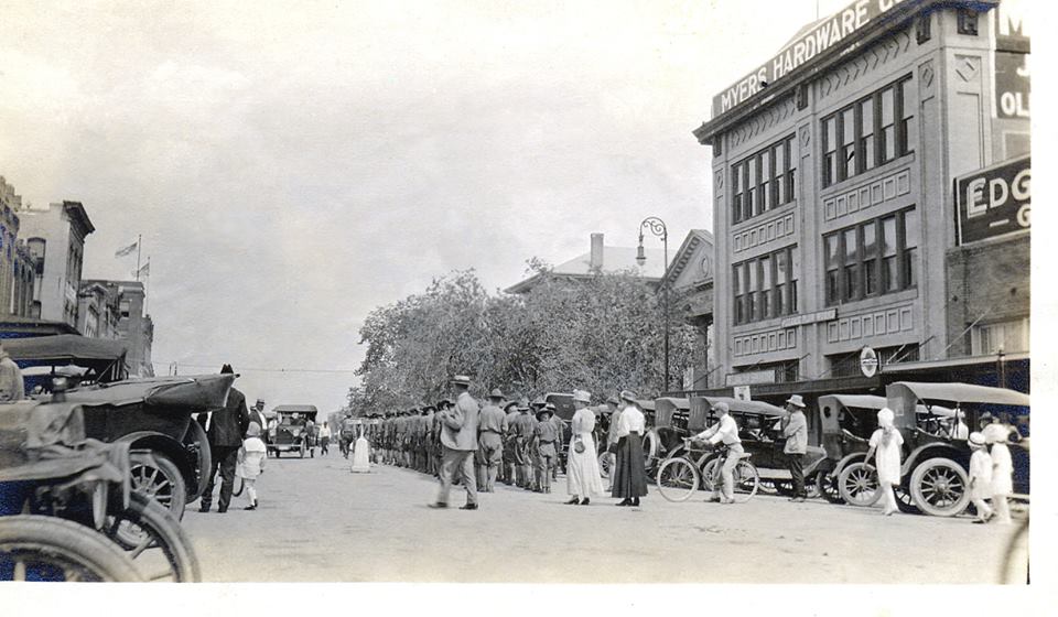 Downtown Bryan 1920s